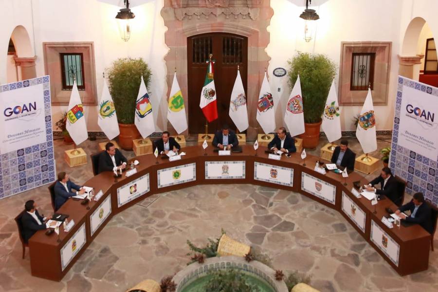 GOAN se pronuncia sobre crisis económica y sanitaria por Covid-19; presenta acuerdo federalista