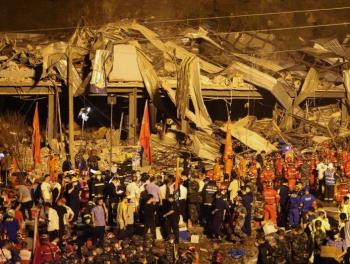 Explosi&oacute;n de cami&oacute;n de gas deja 19 personas muertas en China