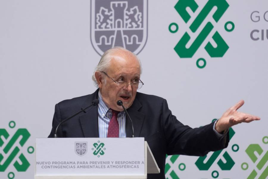 Mario Molina recomienda el uso de cubrebocas