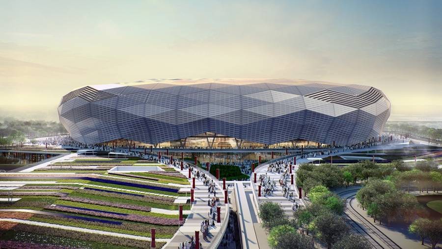 Inauguran estadio en Qatar