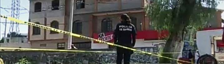 Hallan cadáver en canal de aguas negras en Ecatepec