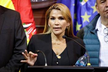 Jeanine &Aacute;&ntilde;ez propone postergar elecciones de Bolivia por Covid