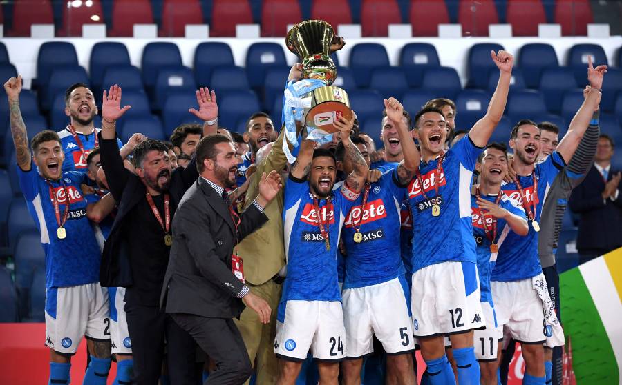 Napoli conquista la Coppa Italia ante la Juventus; “Chucky” no jugó
