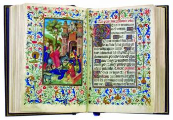 “El Libro de Horas”, manuscrito cat&oacute;lico con arte perfecto