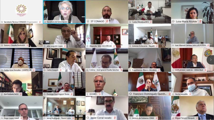 Segob, Ssa y Conago analizan reactivación