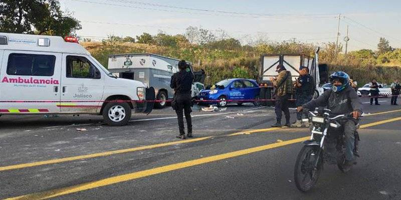 Cuatro muertos por asalto en camión de valores en Guadalajara