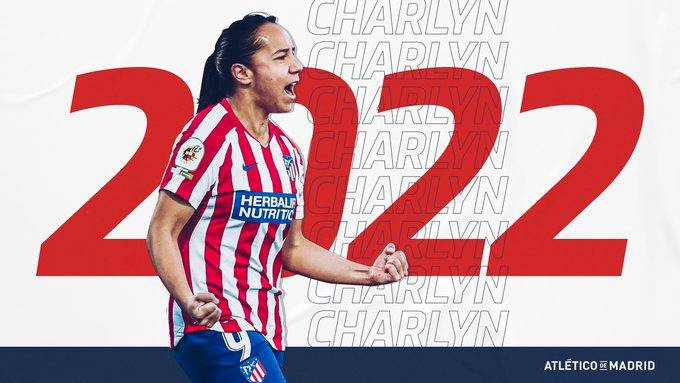 Charlyn Corral renueva hasta 2022 con Atlético de Madrid