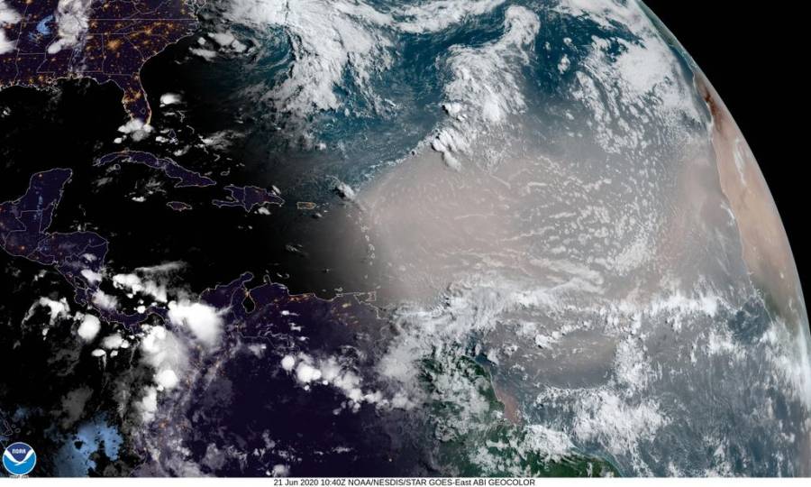 Polvo del Sahara sí llegará a Yucatán, confirma Cenapred