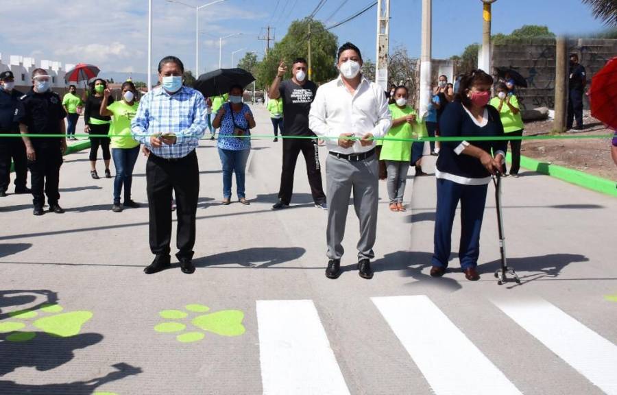 Ayuntamiento de Soledad inaugura la pavimentación del Camino a San José del Barro