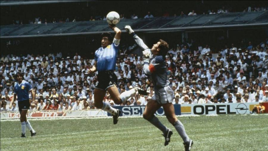 Se cumplen 34 años de la “Mano de Dios” de Maradona