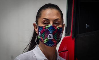 Se logr&oacute; aplanar la curva de contagios de Covid-19: Sheinbaum a Le Monde