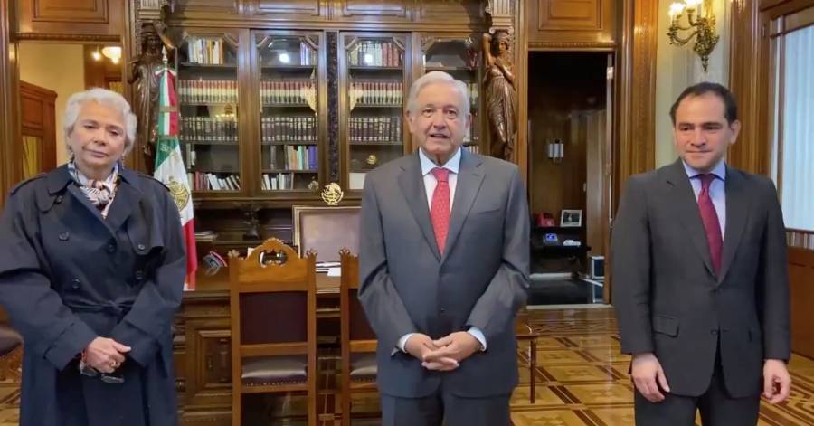 AMLO anuncia enroque entre Segob y Hacienda