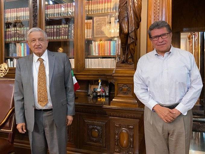 Comparte Monreal los temas que trató con el Presidente en su reunión periódica
