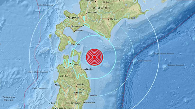 Sismo de 6.2 en Japón