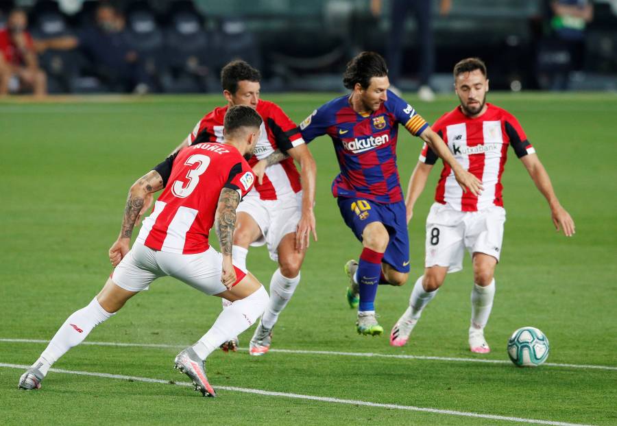 Barcelona sufre, pero recupera el liderato de Liga