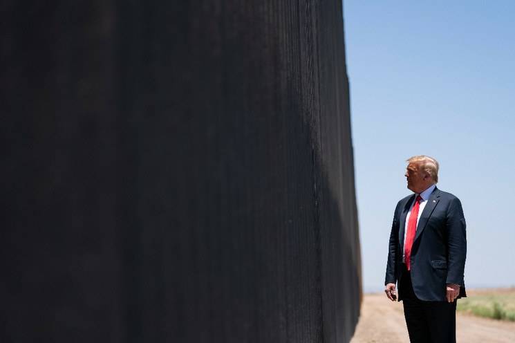 El muro ha detenido al COVI-19 seg&uacute;n Trump