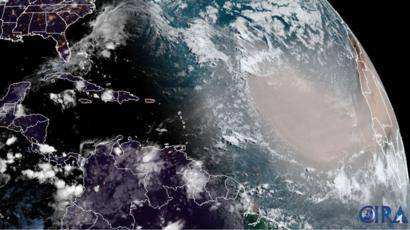 Se aproxima una masa de polvo proveniente de África; UNAM