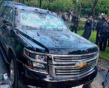 Camioneta de 2.6 millones de pesos salva la vida de Garc&iacute;a Harfuch, ¿c&oacute;mo funciona el blindaje?