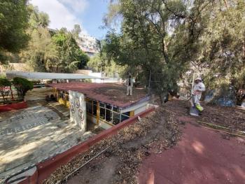 REPARAN ESCUELAS PARA REGRESO A CLASES EN XOCHIMILCO