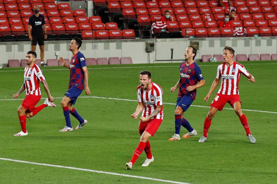 Barcelona se atasca ante el Atlético de Madrid