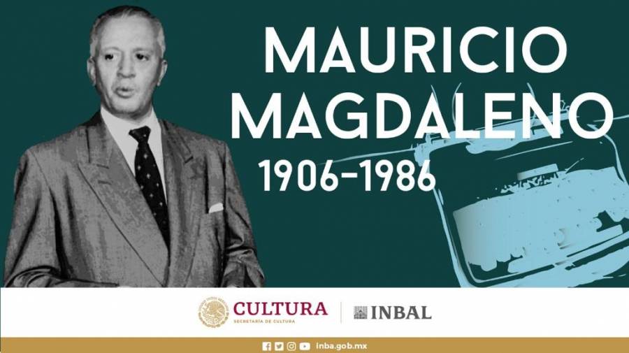 Mauricio Magdaleno, la voz original de la Hora Nacional