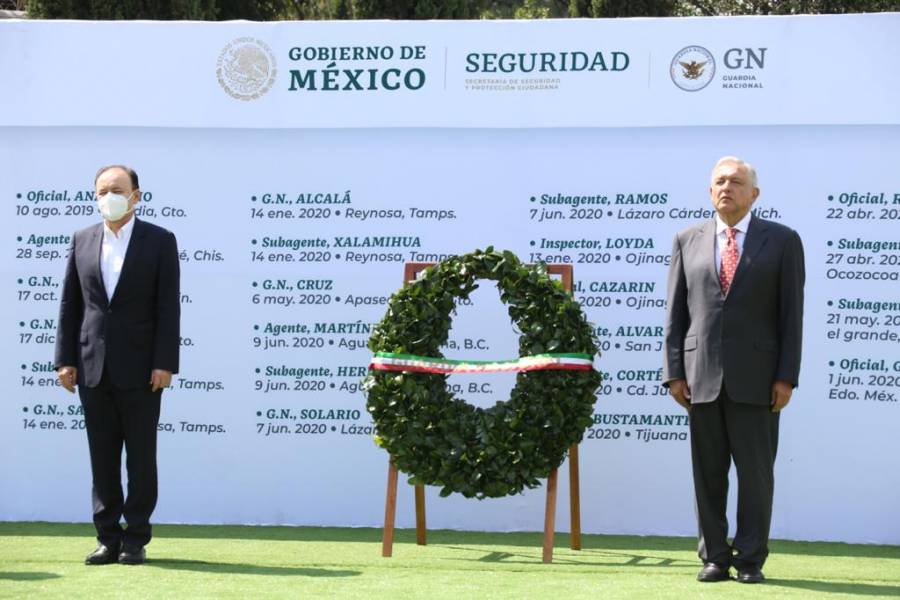 Trabajos para construir la paz no serán detenidos por la delincuencia: Durazo