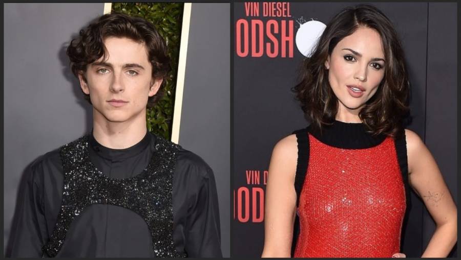 Difunden nuevas imágenes de Eiza González y Timothée Chalamet juntos