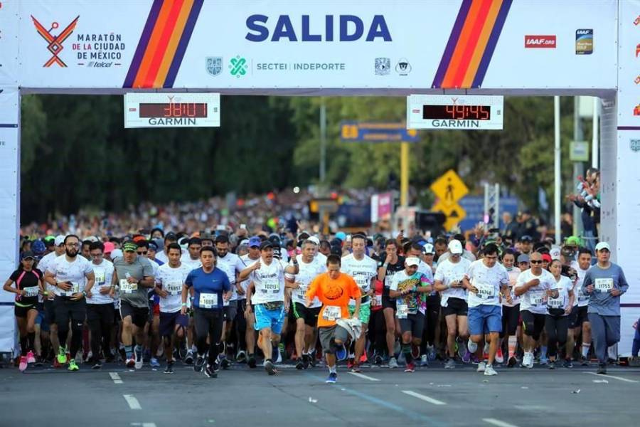 Cancelan por COVID-19 el Maratón y Medio Maratón de la CDMX