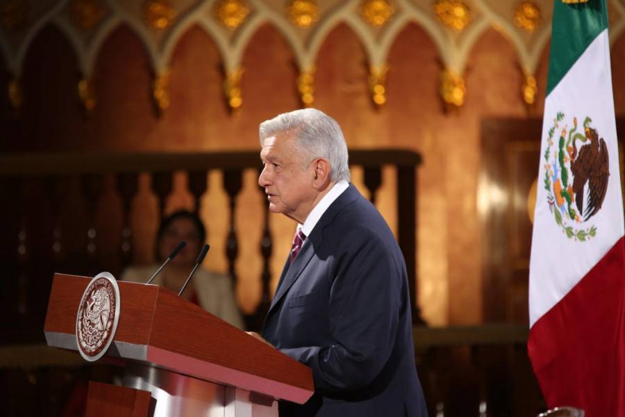 AMLO: Mi gobierno se guía bajo los principios de libertad, democracia y fraternidad