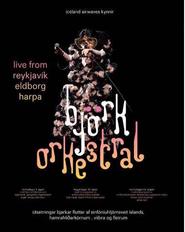 Bjork dará 3 conciertos acústicos en línea