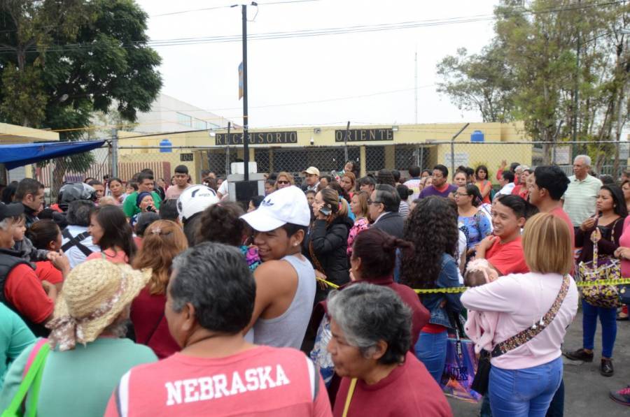 Bloqueo en Iztapalapa por supuesto contagio masivo en Reclusorio Oriente