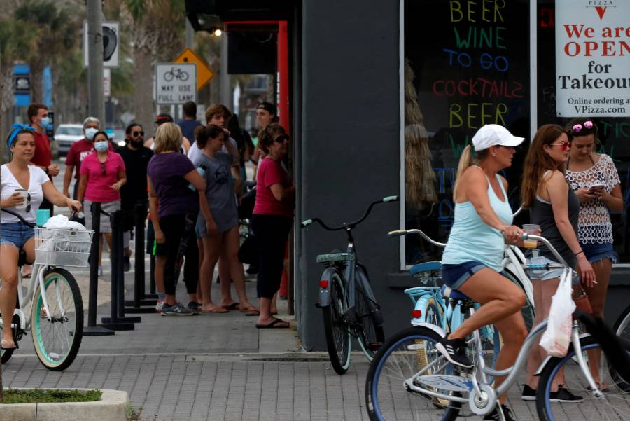 Florida rompe r&eacute;cords con m&aacute;s de 10.000 nuevos casos de COVID-19 en un solo d&iacute;a