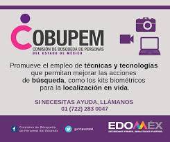REPORTAR DE INMEDIATO A PERSONAS DESAPARECIDAS PARA PODER LOCALIZARLAS LO ANTES POSIBLE, PIDE EDO MEX