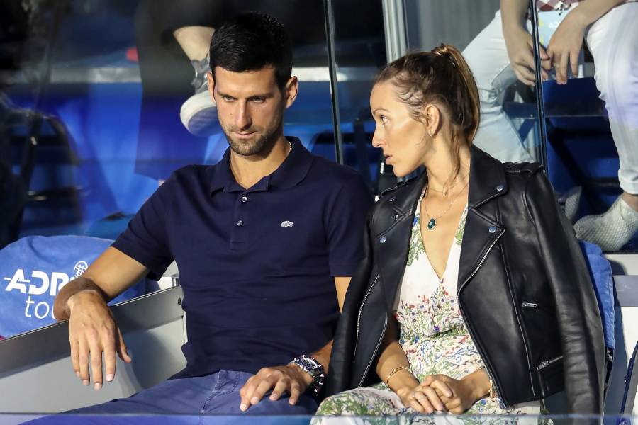 Djokovic y su esposa dan negativo por COVID-19