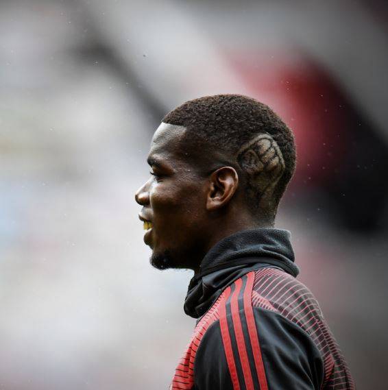 Pogba luce nuevo aspecto con el símbolo del movimiento “Black Lives Matter”