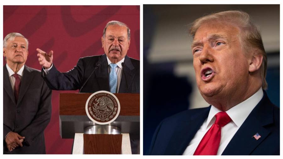 Carlos Slim acompañará a AMLO en cena con Trump