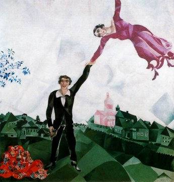 Como un cuadro del viejo Chagall