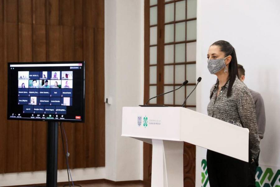 Inició el descenso de contagios en CDMX, afirma Sheinbaum