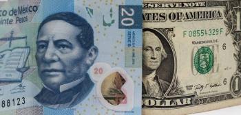 Peso cae luego de cinco sesiones de ganancias ante rebrote de Covid-19