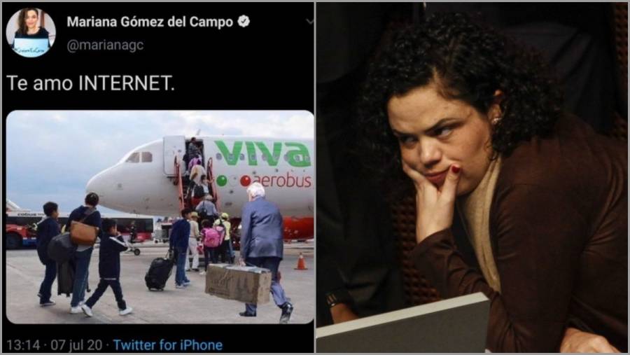 Tunden a Gómez del Campo por compartir imagen clasista de AMLO