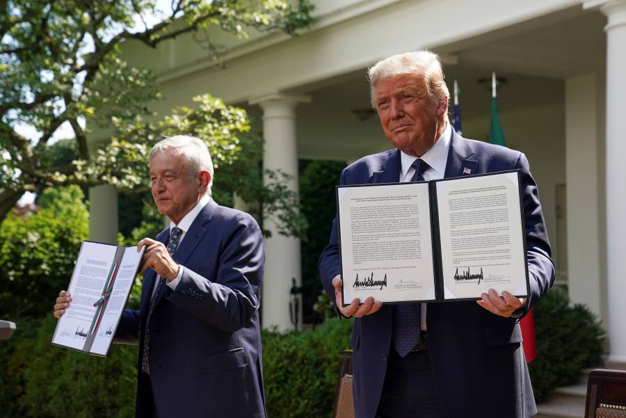 FIRMAN DECLARACIÓN CONJUNTA DE AMISTAD Y COOPERACIÓN BILATERAL PRESIDENTES DE MÉXICO Y ESTADOS UNIDOS