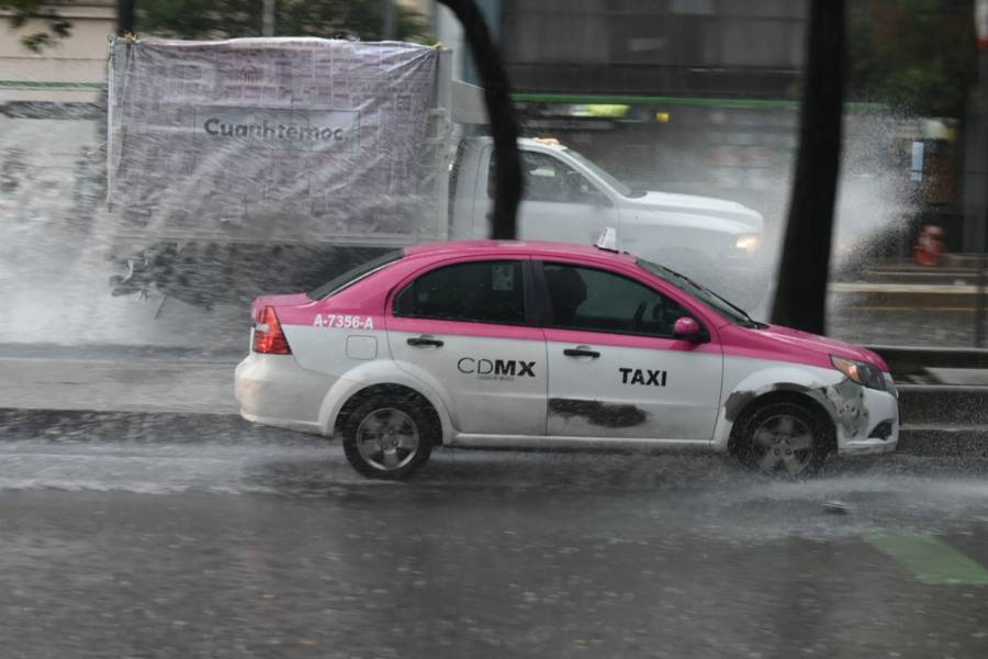 Alerta Amarilla en nueve alcaldías de la CDMX por lluvia y granizo