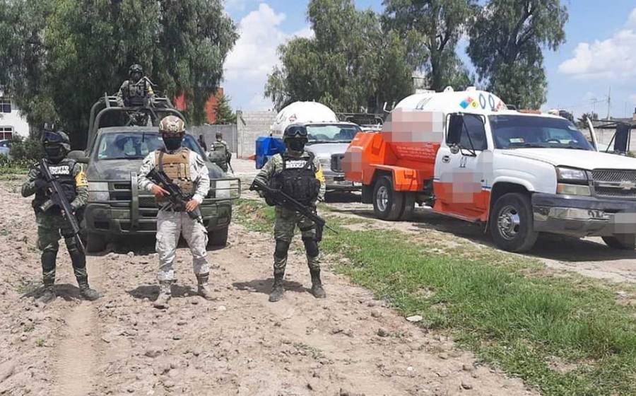 Sedena y GN Aseguran huachigas en Puebla y Estado de México