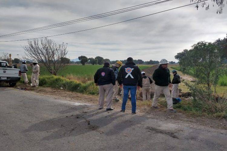 Toma clandestina causa fuga de combustible en Tlahuelilpan