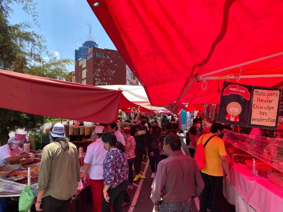 Así retornan tianguis a “Nueva Normalidad”