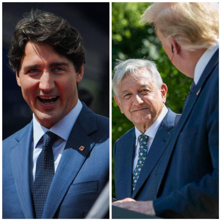 Trudeau y Trump hablan sobre visita de AMLO