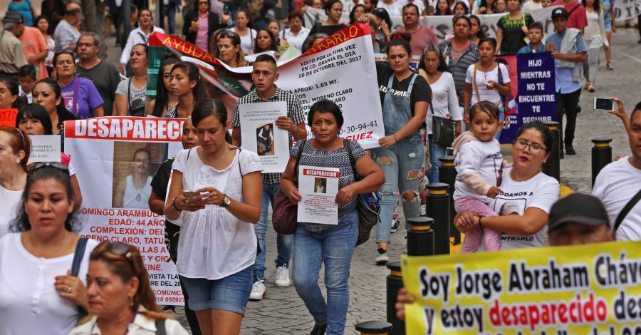 Registro de personas desaparecidas aumenta