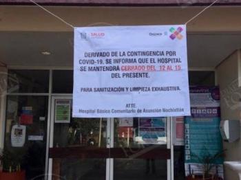 Oaxaca reporta Covid-19 en trabajadores del hospital de Nochixtl&aacute;n