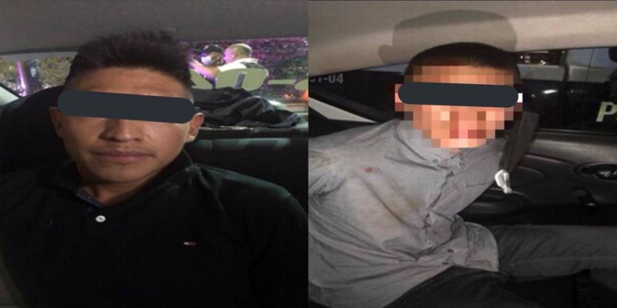 Detienen a dos ladrones de transporte publico en Tlalnepantla