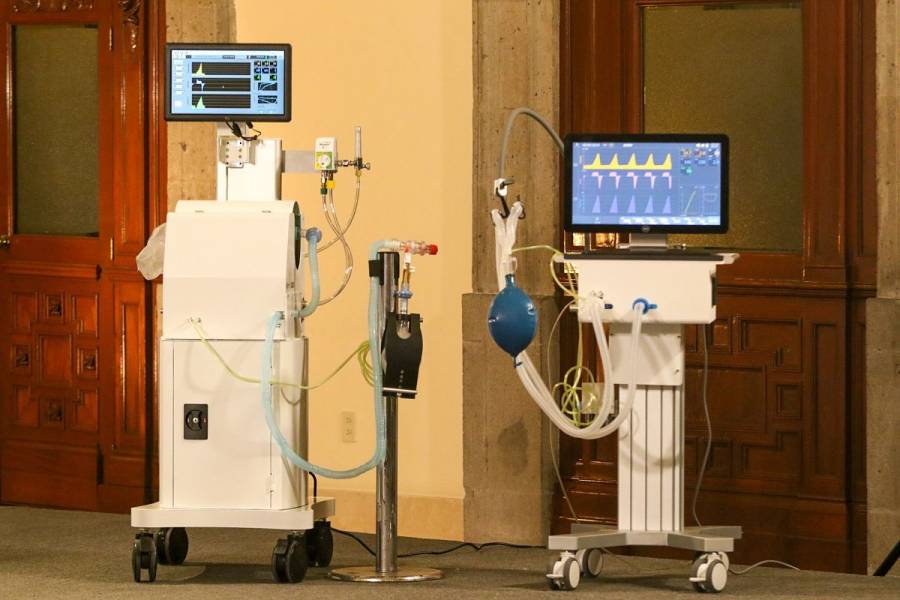 Presentan dos respiradores artificiales de manufactura mexicana